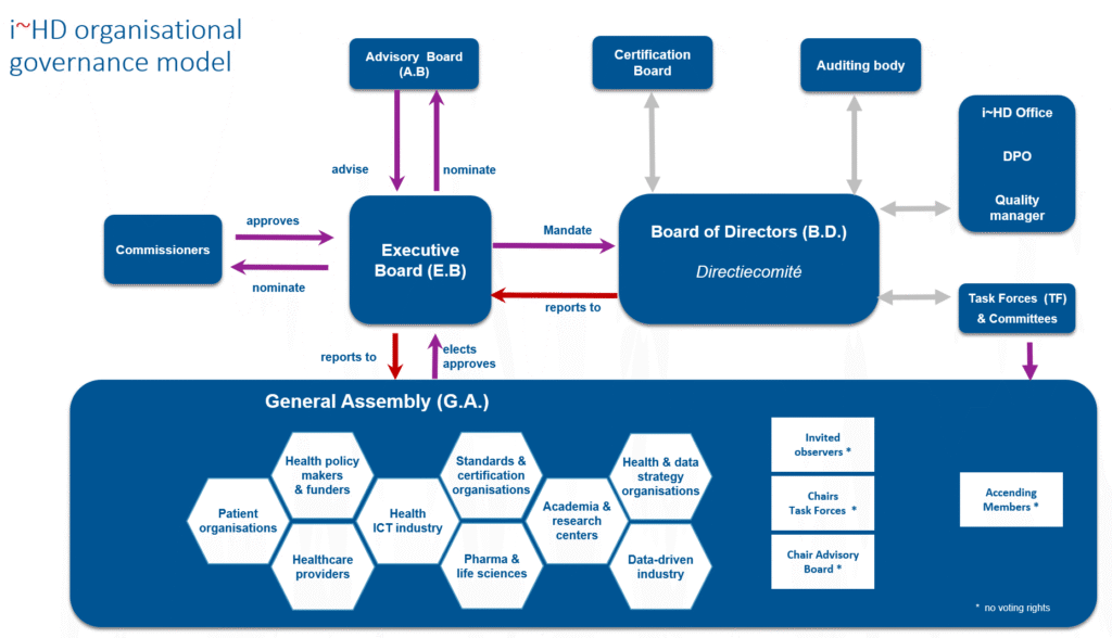 I HD organisational governance model